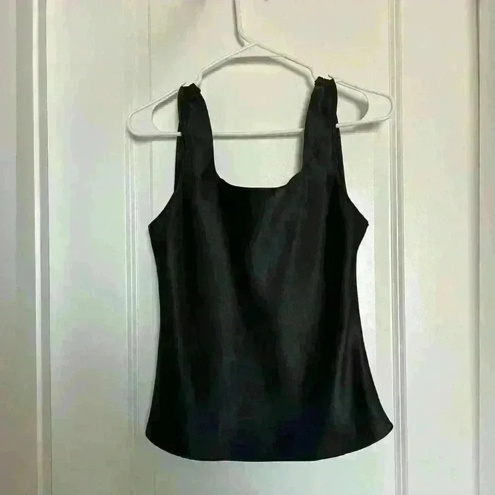 Cinema Etoile Black Camisole Tank Size Small